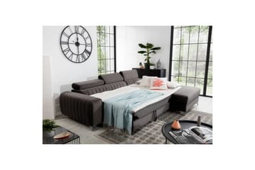 Sektionssoffa Eltap Grayson 278x205x92 cm - Loco 4, Ljusgrå, Höger - Möbler - Soffa - Bäddsoffa - Bäddsoffa divan