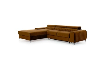 Sektionssoffa Eltap Grayson 278x205x92 cm - Loco 45, Gul, Vänster - Möbler - Soffa - Bäddsoffa - Bäddsoffa divan