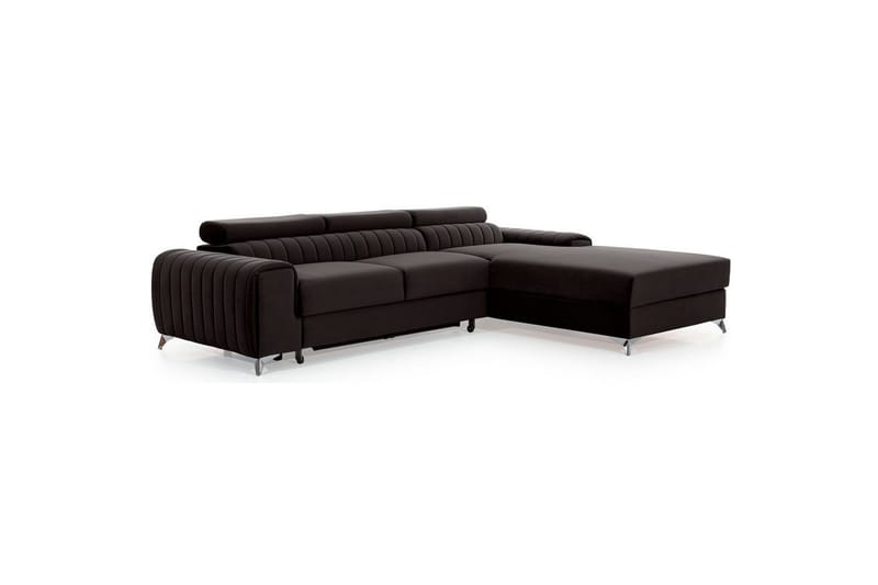 Sektionssoffa Eltap Grayson 278x205x92 cm - Loco 5, Grå, Höger - Möbler - Soffa - Bäddsoffa - Bäddsoffa divan