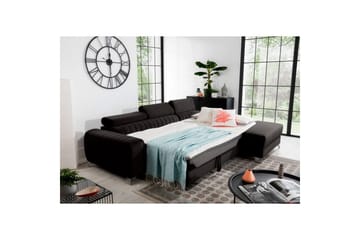 Sektionssoffa Eltap Grayson 278x205x92 cm - Loco 5, Grå, Höger - Möbler - Soffa - Bäddsoffa - Bäddsoffa divan