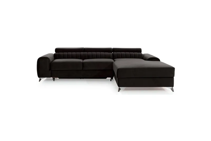Sektionssoffa Eltap Grayson 278x205x92 cm - Loco 5, Grå, Höger - Möbler - Soffa - Bäddsoffa - Bäddsoffa divan