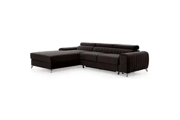Sektionssoffa Eltap Grayson 278x205x92 cm - Loco 5, Grå, Vänster - Möbler - Soffa - Bäddsoffa - Bäddsoffa divan