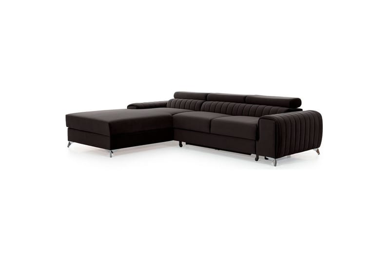 Sektionssoffa Eltap Grayson 278x205x92 cm - Loco 5, Grå, Vänster - Möbler - Soffa - Bäddsoffa - Bäddsoffa divan