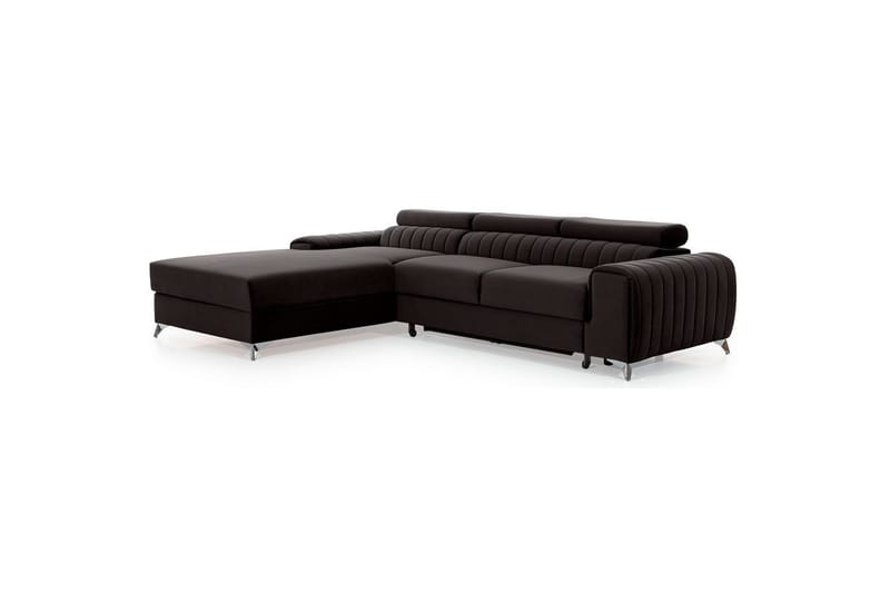 Sektionssoffa Eltap Grayson 278x205x92 cm - Loco 5, Grå, Vänster - Möbler - Soffa - Bäddsoffa - Bäddsoffa divan