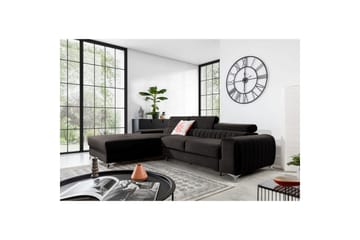 Sektionssoffa Eltap Grayson 278x205x92 cm - Loco 5, Grå, Vänster - Möbler - Soffa - Bäddsoffa - Bäddsoffa divan