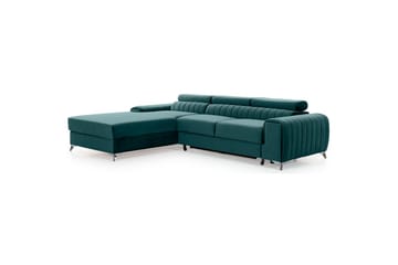 Sektionssoffa Eltap Grayson 278x205x92 cm - Monolith 76, Blå, Vänster - Möbler - Soffa - Bäddsoffa - Bäddsoffa divan