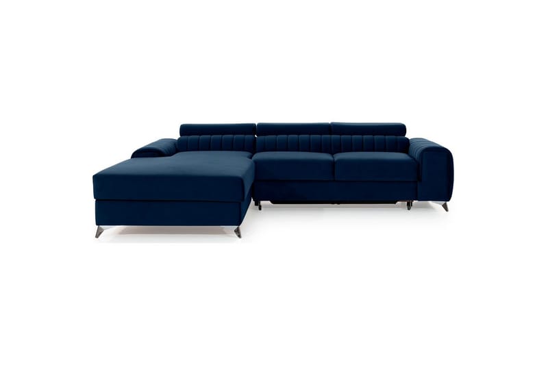 Sektionssoffa Eltap Grayson 278x205x92 cm - Monolith 79, Mörkblå, Vänster - Möbler - Soffa - Bäddsoffa - Bäddsoffa divan