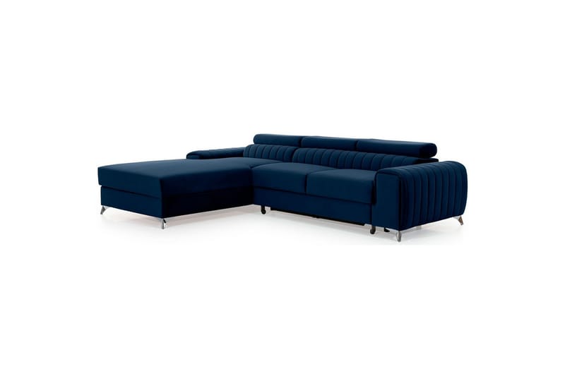 Sektionssoffa Eltap Grayson 278x205x92 cm - Monolith 79, Mörkblå, Vänster - Möbler - Soffa - Bäddsoffa - Bäddsoffa divan
