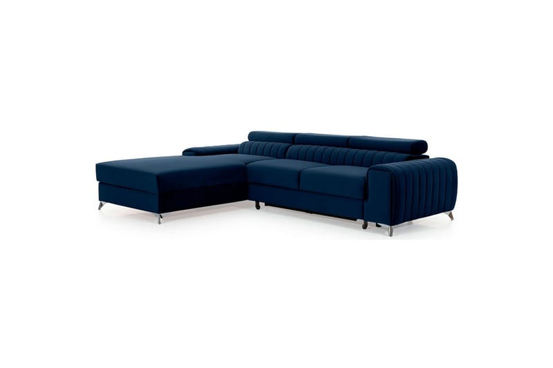 Sektionssoffa Eltap Grayson 278x205x92 cm - Monolith 79, Mörkblå, Vänster - Möbler - Soffa - Bäddsoffa - Bäddsoffa divan