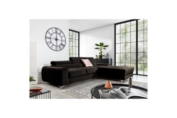 Sektionssoffa Eltap Grayson 278x205x92 cm - Nube 22, Brun, Höger - Möbler - Soffa - Bäddsoffa - Bäddsoffa divan