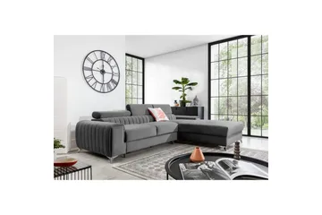 Sektionssoffa Eltap Grayson 278x205x92 cm - Nube 3, Ljusgrå, Höger - Möbler - Soffa - Bäddsoffa - Bäddsoffa divan