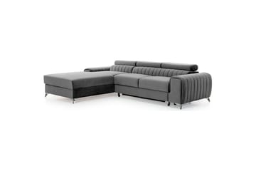 Sektionssoffa Eltap Grayson 278x205x92 cm - Nube 3, Ljusgrå, Vänster - Möbler - Soffa - Bäddsoffa - Bäddsoffa divan