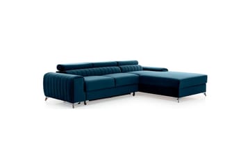 Sektionssoffa Eltap Grayson 278x205x92 cm - Nube 40, Blå, Höger - Möbler - Soffa - Bäddsoffa - Bäddsoffa divan