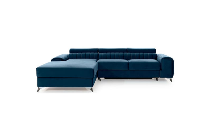 Sektionssoffa Eltap Grayson 278x205x92 cm - Nube 40, Blå, Vänster - Möbler - Soffa - Bäddsoffa - Bäddsoffa divan