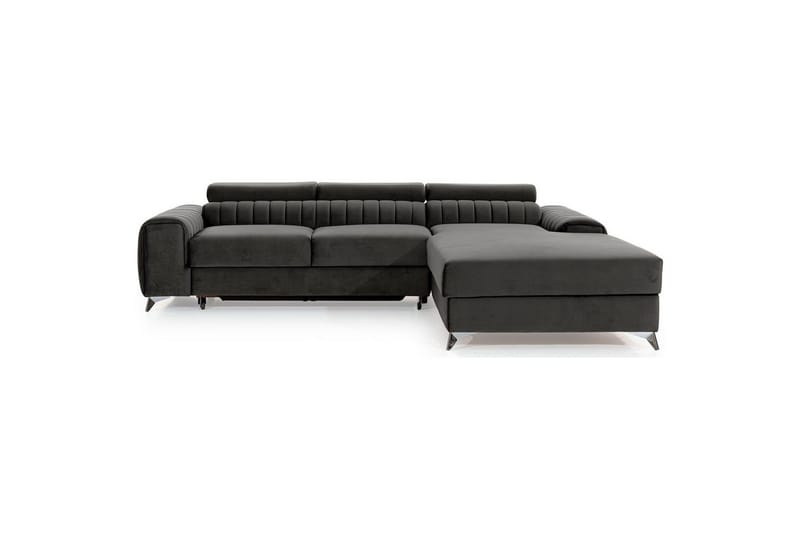 Sektionssoffa Eltap Grayson 278x205x92 cm - Nube 5, Grå, Höger - Möbler - Soffa - Bäddsoffa - Bäddsoffa divan
