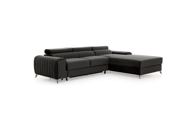 Sektionssoffa Eltap Grayson 278x205x92 cm - Nube 5, Grå, Höger - Möbler - Soffa - Bäddsoffa - Bäddsoffa divan