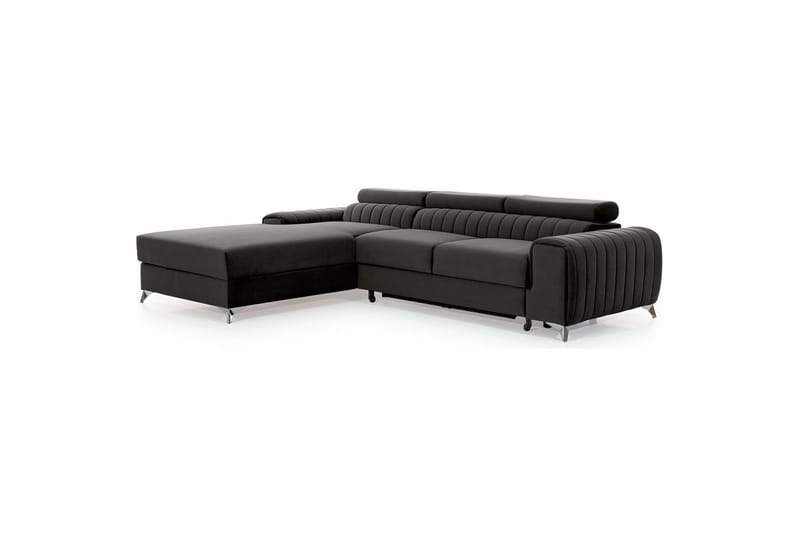 Sektionssoffa Eltap Grayson 278x205x92 cm - Nube 5, Grå, Vänster - Möbler - Soffa - Bäddsoffa - Bäddsoffa divan