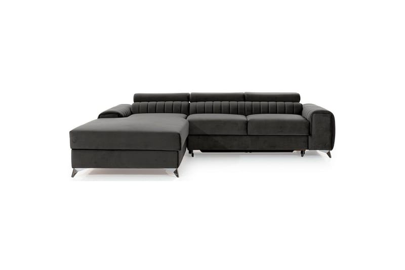 Sektionssoffa Eltap Grayson 278x205x92 cm - Nube 5, Grå, Vänster - Möbler - Soffa - Bäddsoffa - Bäddsoffa divan