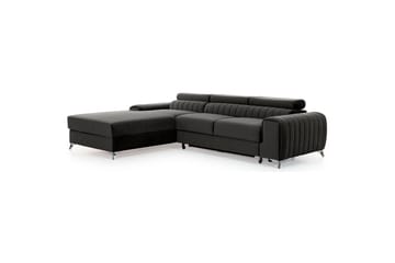 Sektionssoffa Eltap Grayson 278x205x92 cm - Nube 5, Grå, Vänster - Möbler - Soffa - Bäddsoffa - Bäddsoffa divan