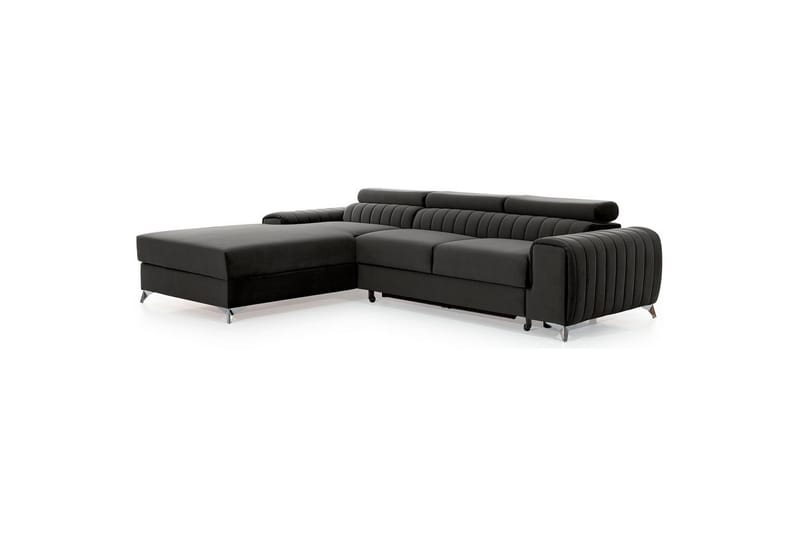 Sektionssoffa Eltap Grayson 278x205x92 cm - Nube 5, Grå, Vänster - Möbler - Soffa - Bäddsoffa - Bäddsoffa divan