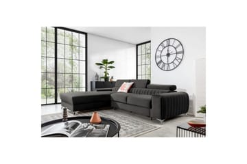 Sektionssoffa Eltap Grayson 278x205x92 cm - Nube 5, Grå, Vänster - Möbler - Soffa - Bäddsoffa - Bäddsoffa divan