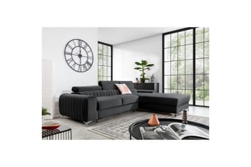 Sektionssoffa Eltap Grayson 278x205x92 cm - Nube 6, Mörkgrå, Höger - Möbler - Soffa - Bäddsoffa - Bäddsoffa divan