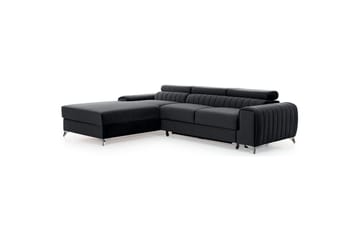 Sektionssoffa Eltap Grayson 278x205x92 cm - Nube 6, Mörkgrå, Vänster - Möbler - Soffa - Bäddsoffa - Bäddsoffa divan