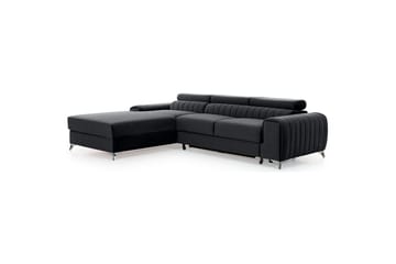 Sektionssoffa Eltap Grayson 278x205x92 cm - Nube 6, Mörkgrå, Vänster - Möbler - Soffa - Bäddsoffa - Bäddsoffa divan