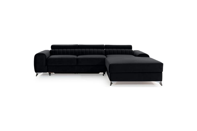 Sektionssoffa Eltap Grayson 278x205x92 cm - Riviera 97, Grå, Höger - Möbler - Soffa - Bäddsoffa - Bäddsoffa divan