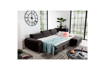 Sektionssoffa Eltap Grayson 278x205x92 cm - Riviera 97, Grå, Höger - Möbler - Soffa - Bäddsoffa - Bäddsoffa divan
