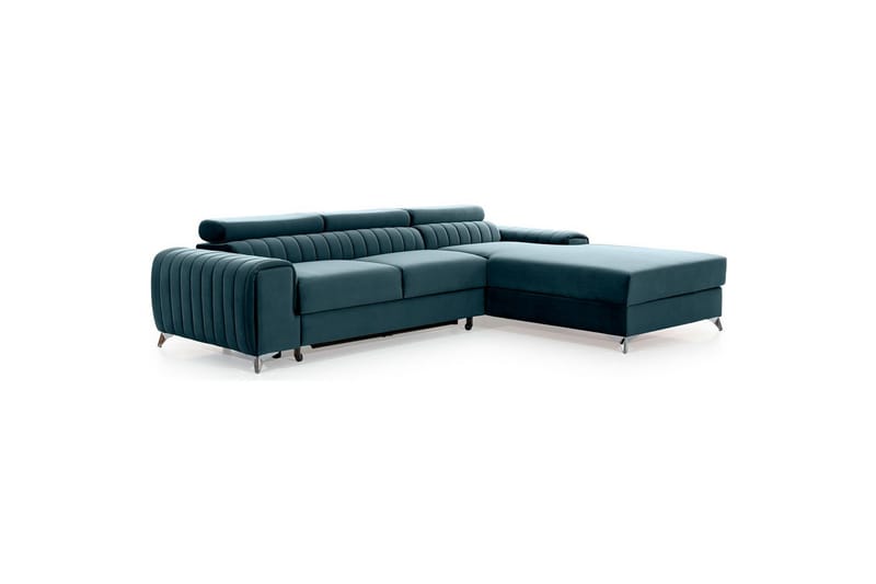 Sektionssoffa Eltap Grayson 278x205x92 cm - Velvetmat 100, Höger - Möbler - Soffa - Bäddsoffa - Bäddsoffa divan