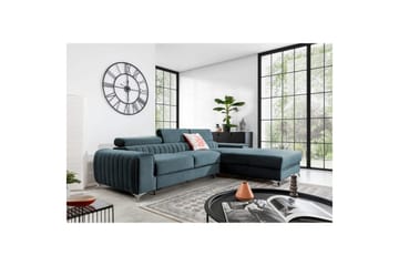 Sektionssoffa Eltap Grayson 278x205x92 cm - Velvetmat 100, Höger - Möbler - Soffa - Bäddsoffa - Bäddsoffa divan