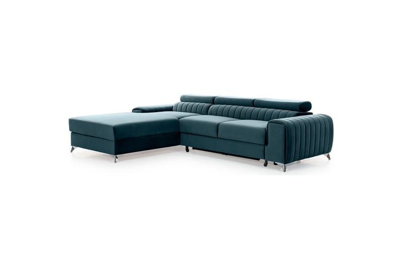 Sektionssoffa Eltap Grayson 278x205x92 cm - Velvetmat 100, Vänster - Möbler - Soffa - Bäddsoffa - Bäddsoffa divan