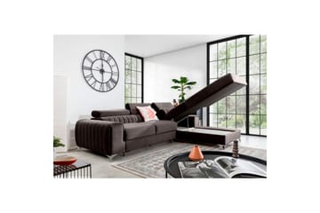Sektionssoffa Eltap Grayson 278x205x92 cm - Velvetmat 22, Höger - Möbler - Soffa - Bäddsoffa - Bäddsoffa divan