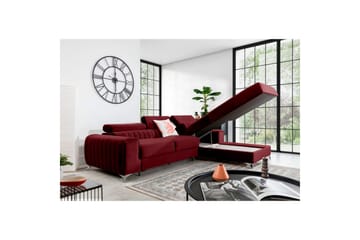 Sektionssoffa Eltap Grayson 278x205x92 cm - Velvetmat 25, Höger - Möbler - Soffa - Bäddsoffa - Bäddsoffa divan