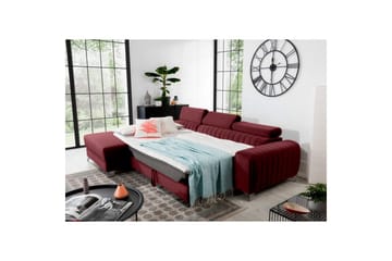 Sektionssoffa Eltap Grayson 278x205x92 cm - Velvetmat 25, Vänster - Möbler - Soffa - Bäddsoffa - Bäddsoffa divan