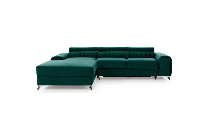 Sektionssoffa Eltap Grayson 278x205x92 cm - Velvetmat 38, Vänster - Möbler - Soffa - Bäddsoffa - Bäddsoffa divan