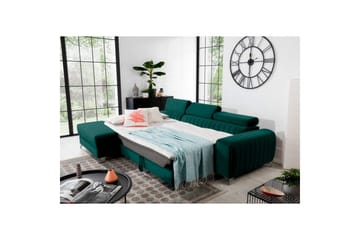 Sektionssoffa Eltap Grayson 278x205x92 cm - Velvetmat 38, Vänster - Möbler - Soffa - Bäddsoffa - Bäddsoffa divan