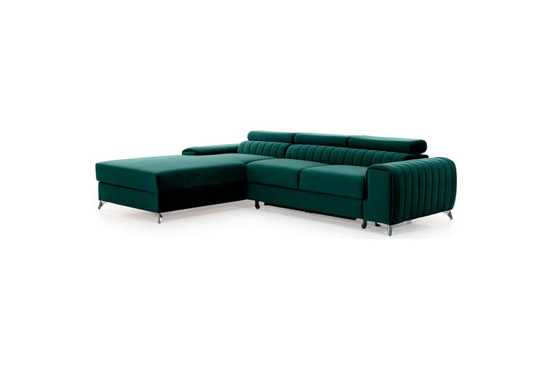 Sektionssoffa Eltap Grayson 278x205x92 cm - Velvetmat 38, Vänster - Möbler - Soffa - Bäddsoffa - Bäddsoffa divan