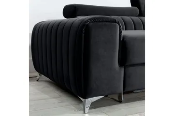 Sektionssoffa Eltap Grayson 278x205x92 cm - Velvetmat 6, Höger - Möbler - Soffa - Bäddsoffa - Bäddsoffa divan