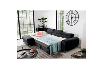 Sektionssoffa Eltap Grayson 278x205x92 cm - Velvetmat 6, Vänster - Möbler - Soffa - Bäddsoffa - Bäddsoffa divan