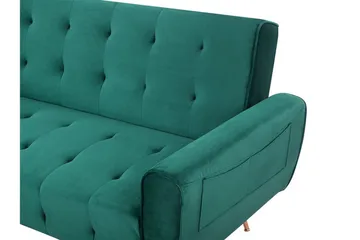 Selnes Bädsoffa 212 cm - Grön - Möbler - Soffa - Bäddsoffa - Bäddsoffa längsbäddad