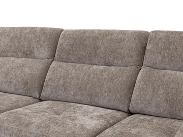 Sies 3-sits Bäddsoffa divan vänster med förvaring - brun - Möbler - Soffa - Bäddsoffa - Hörnbäddsoffa