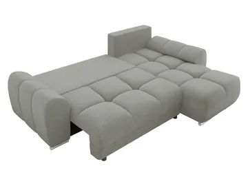 Simerly 4-sits Bäddsoffa divan vänster med förvaring - Brun - Möbler - Soffa - Bäddsoffa - Hörnbäddsoffa