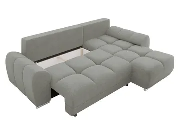 Simerly 4-sits Bäddsoffa divan vänster med förvaring - Brun - Möbler - Soffa - Bäddsoffa - Hörnbäddsoffa
