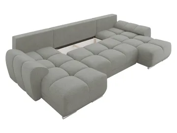 Simerly U-formad 5-sits Bäddsoffa med förvaring - brun - Möbler - Soffa - Bäddsoffa - Hörnbäddsoffa