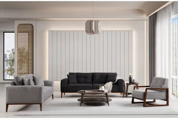 Sinor Bäddsoffa 4-sits - Antracit - Möbler - Soffa - Bäddsoffa - 4 sits bäddsoffa