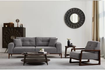 Sinor Bäddsoffa 4-sits - Ljusgrå - Möbler - Soffa - Bäddsoffa - 4 sits bäddsoffa