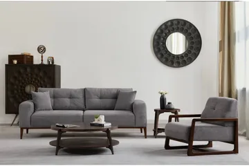 Sinor Bäddsoffa 4-sits - Ljusgrå - Möbler - Soffa - Bäddsoffa - 4 sits bäddsoffa