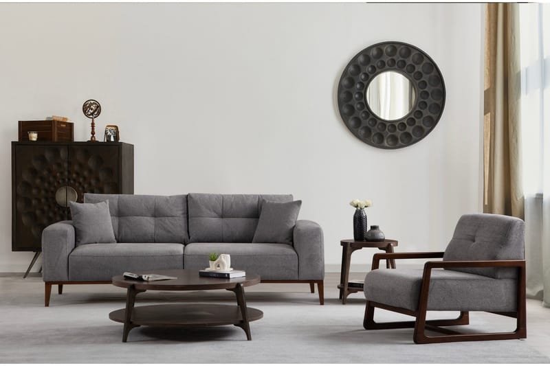 Sinor Bäddsoffa 4-sits - Ljusgrå - Möbler - Soffa - Bäddsoffa - 4 sits bäddsoffa